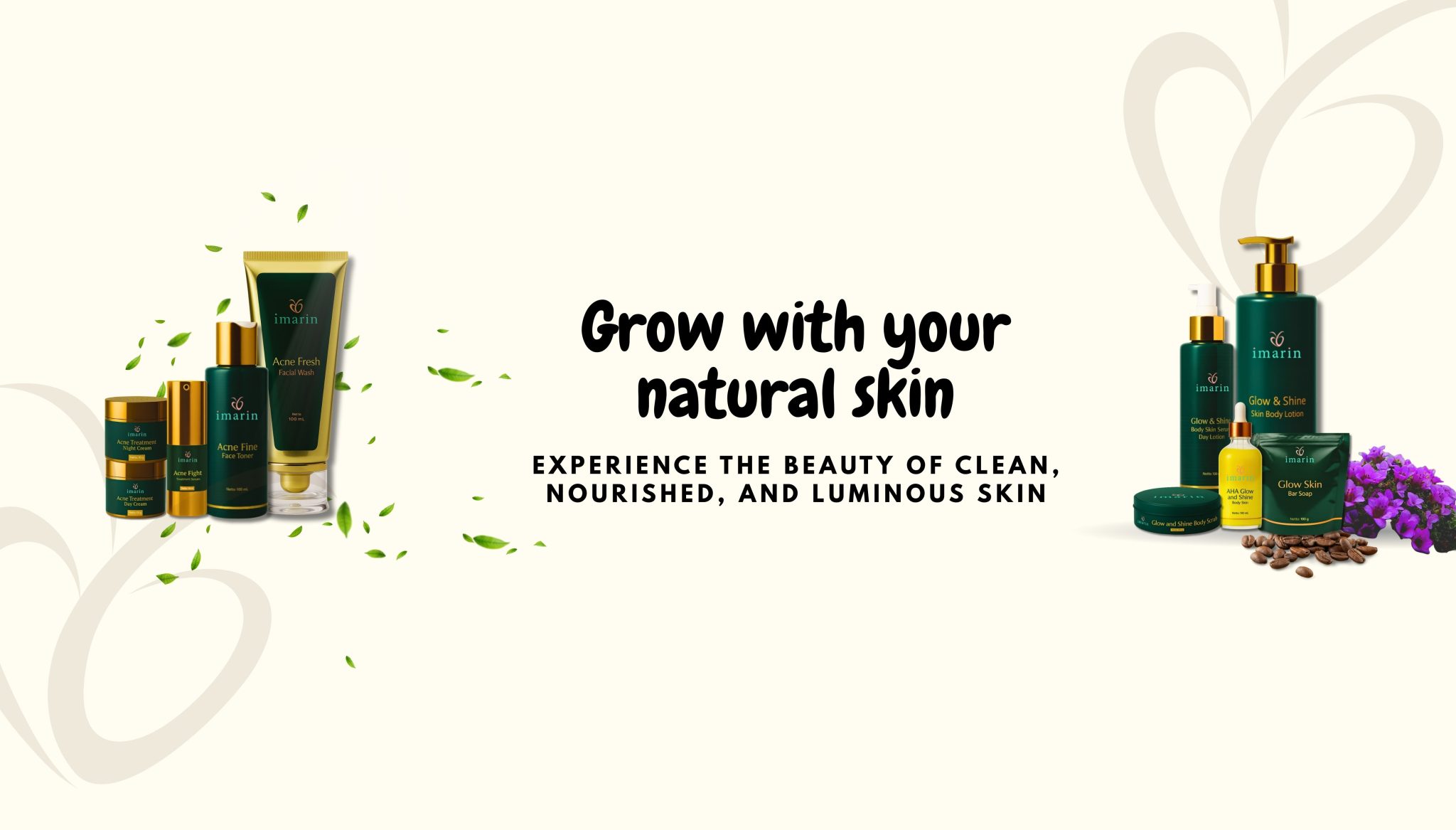 Shop's Background Imarin Bar Soap - Glow Skin
